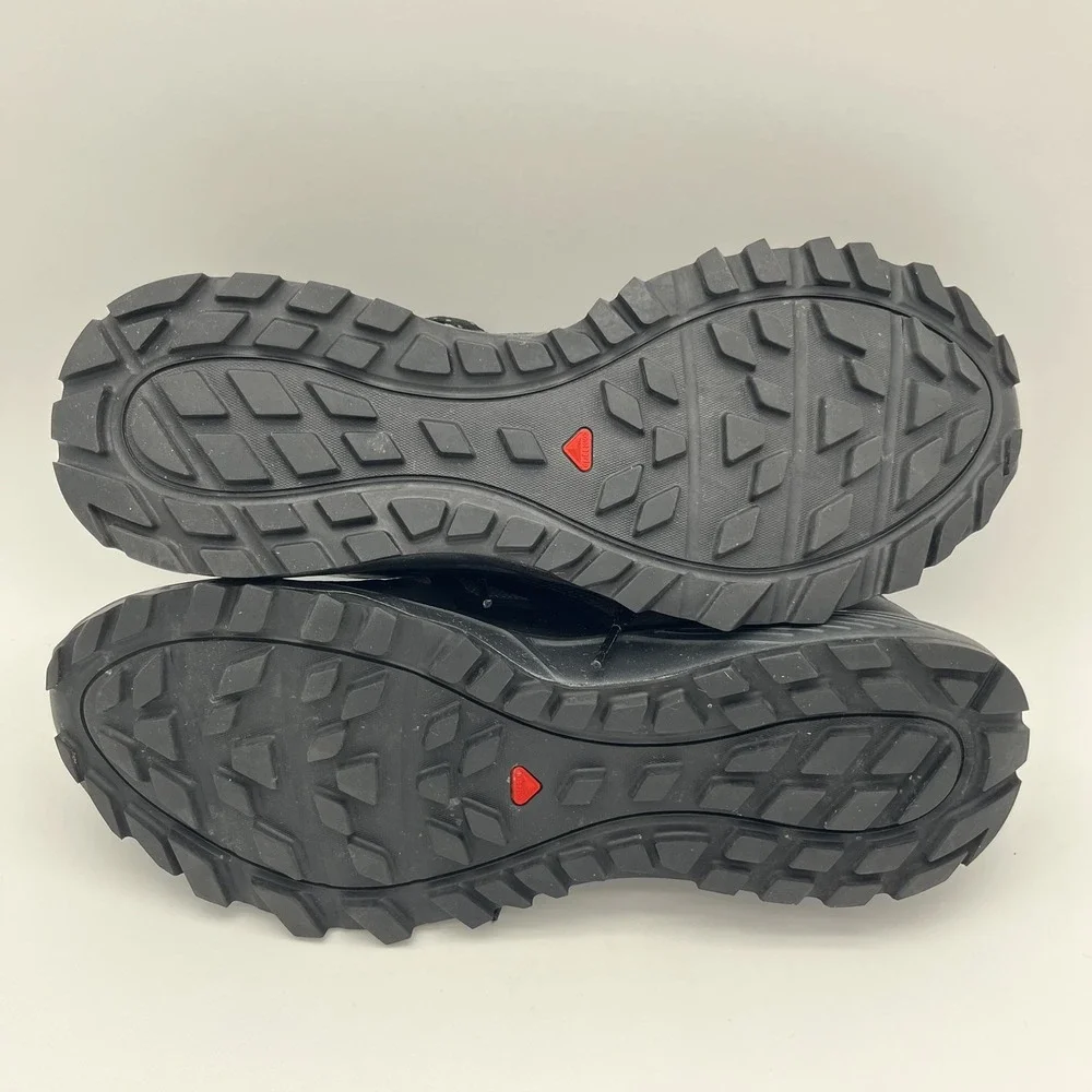 SALOMON TRAILSTER GTX Men's Athletic Sneakers Black Color Sz 11